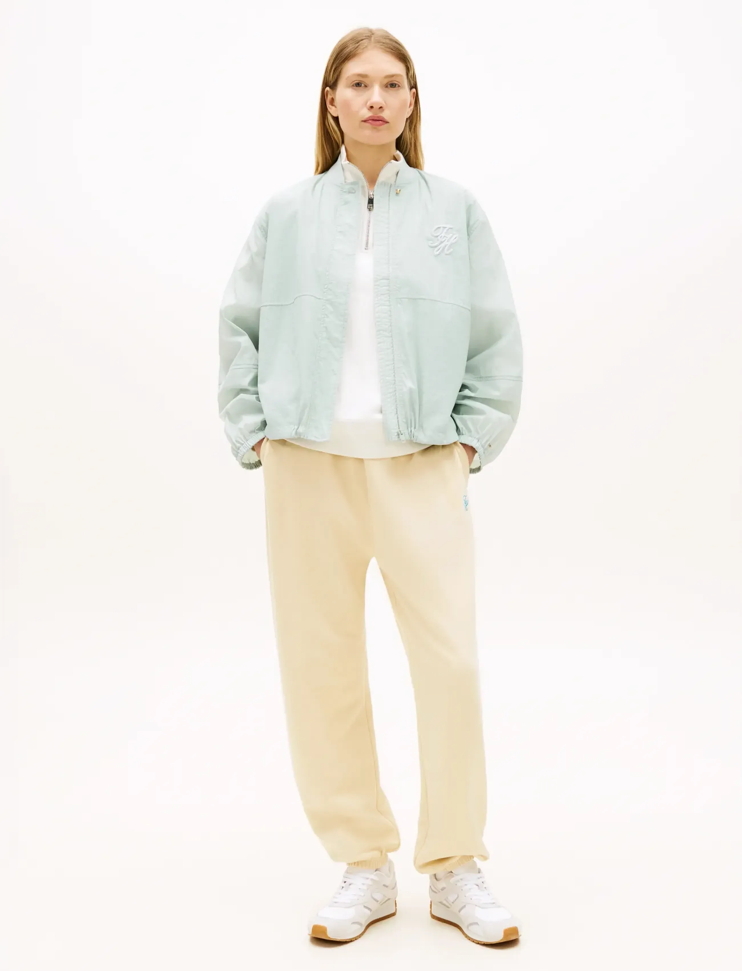 Tommy Hilfiger - TH SCRIPT SWEATPANT - sweatpants - country ivory - 3