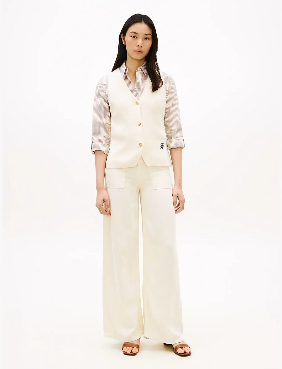 Tommy Hilfiger - CO FULL NEEDLE SLIM VEST - strikveste - calico - 3