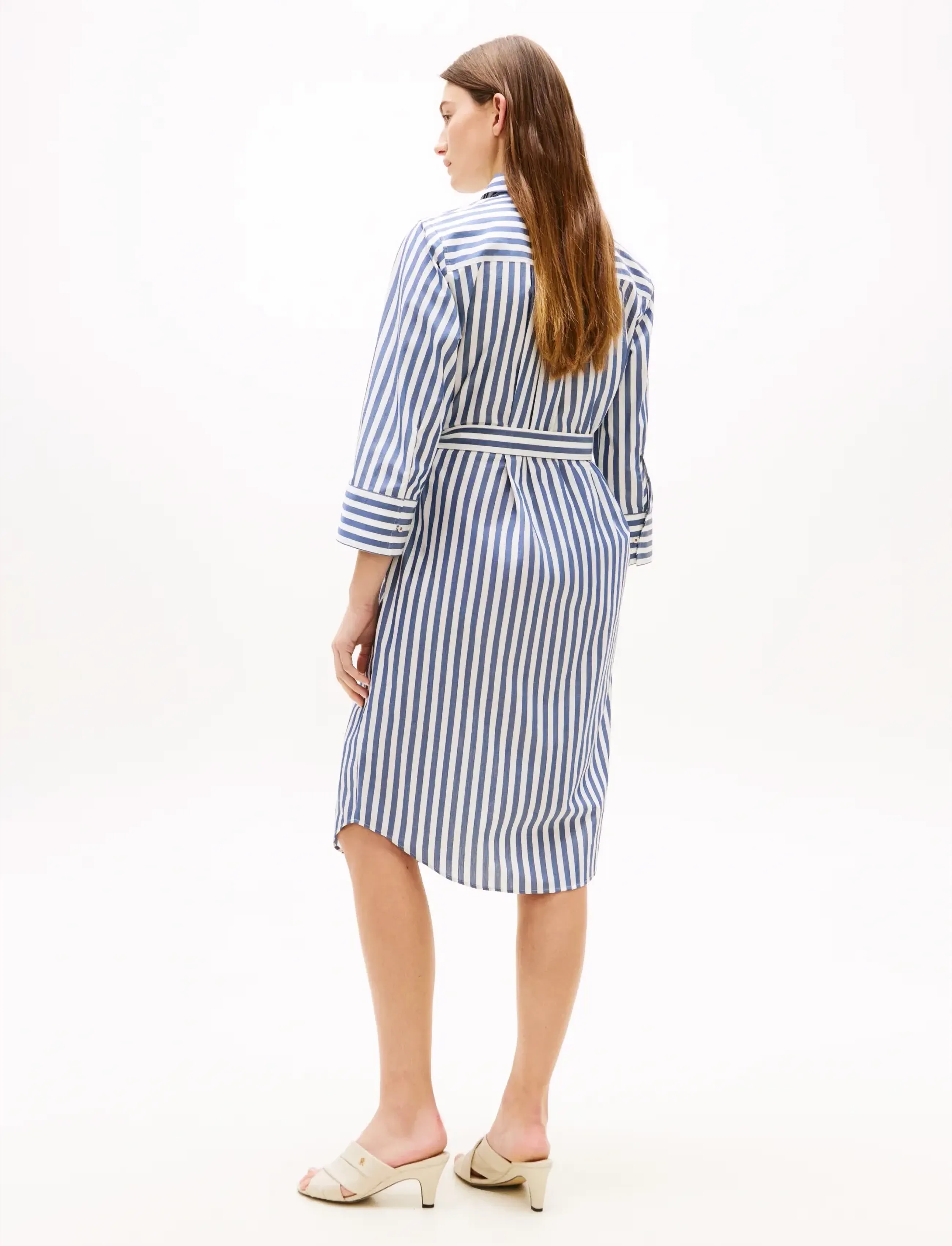 Tommy Hilfiger Ess Poplin Reg Shirt Dress (TOHWW0WW49773) - Shirt Dresses -  Boozt.com