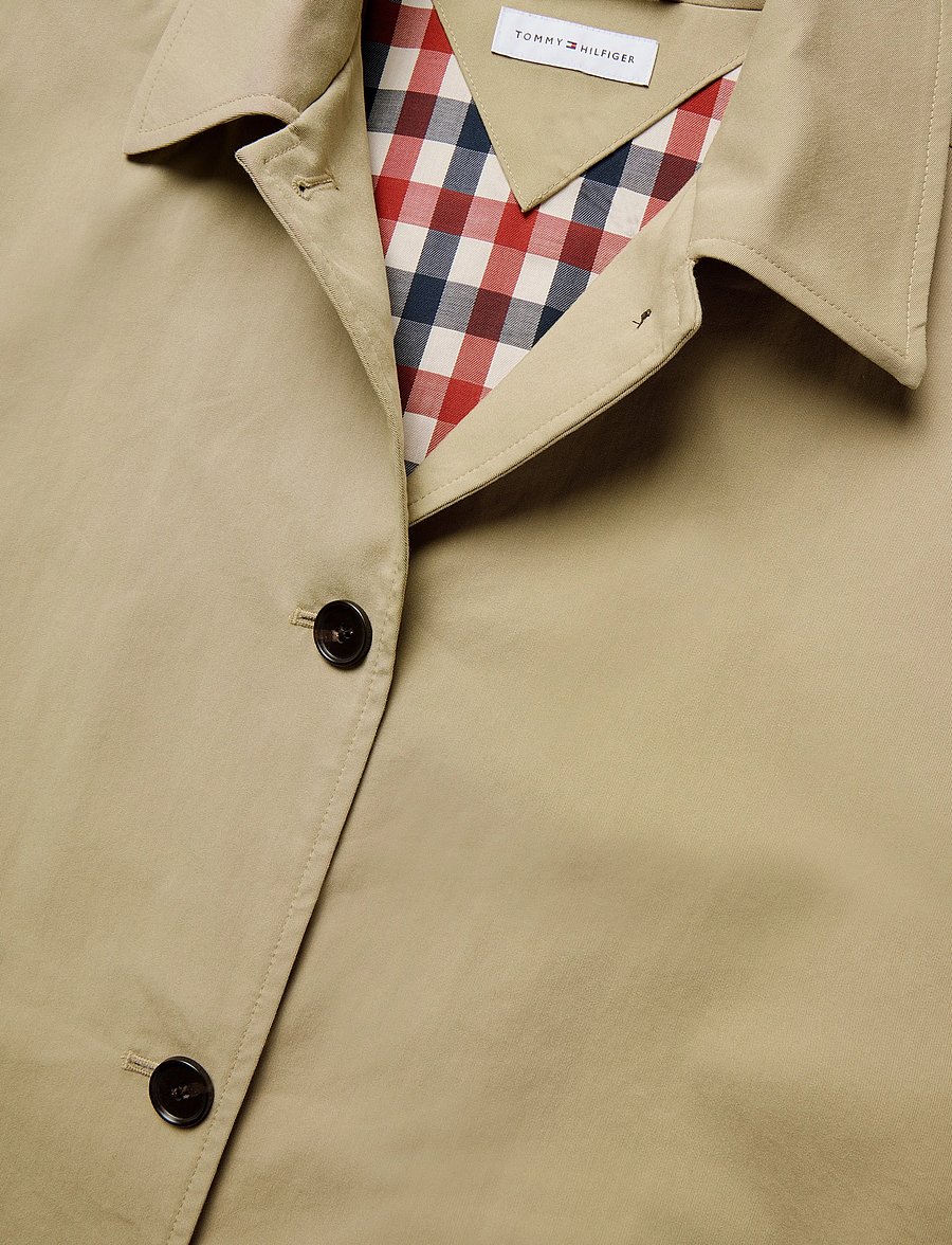 Tommy Hilfiger - COTTON COAT - kerged mantlid - camel - 5