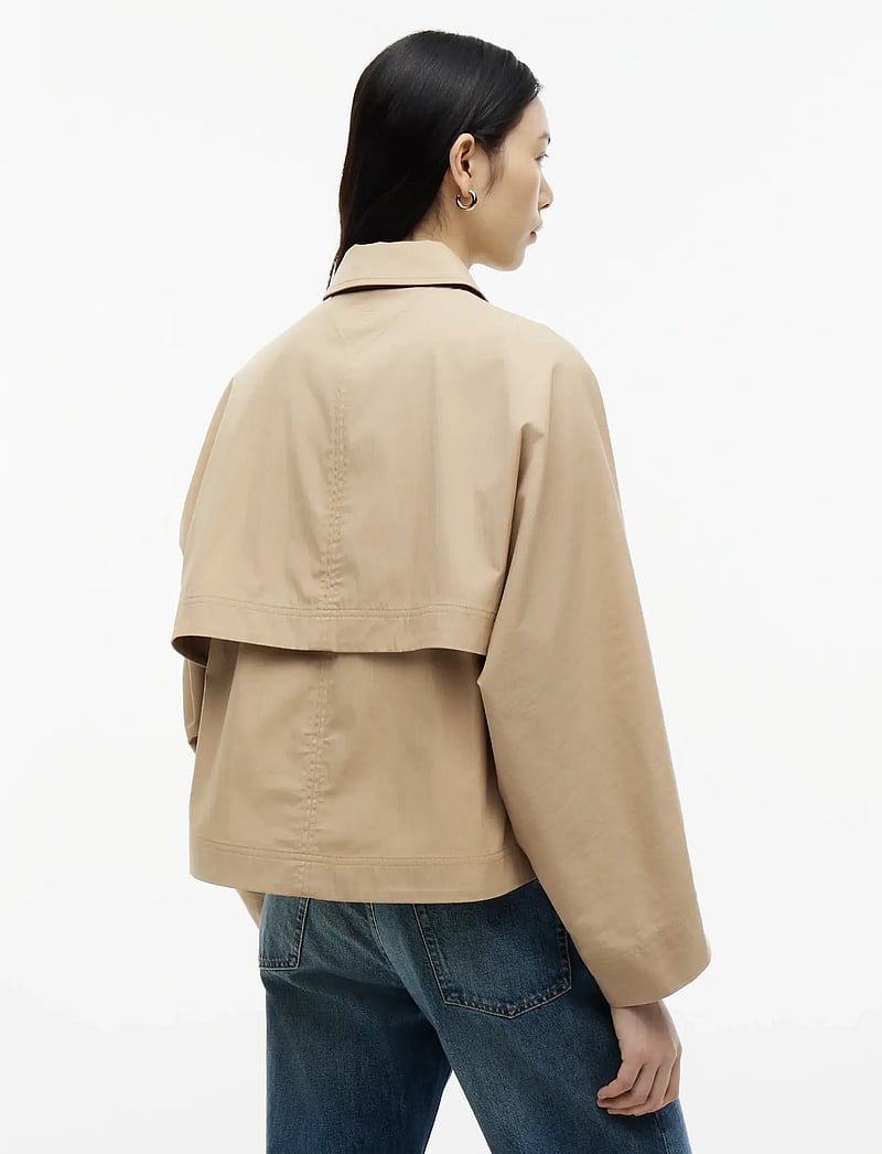 Tommy Hilfiger - COTTON SHORT JACKET - kevadjoped - camel - 3