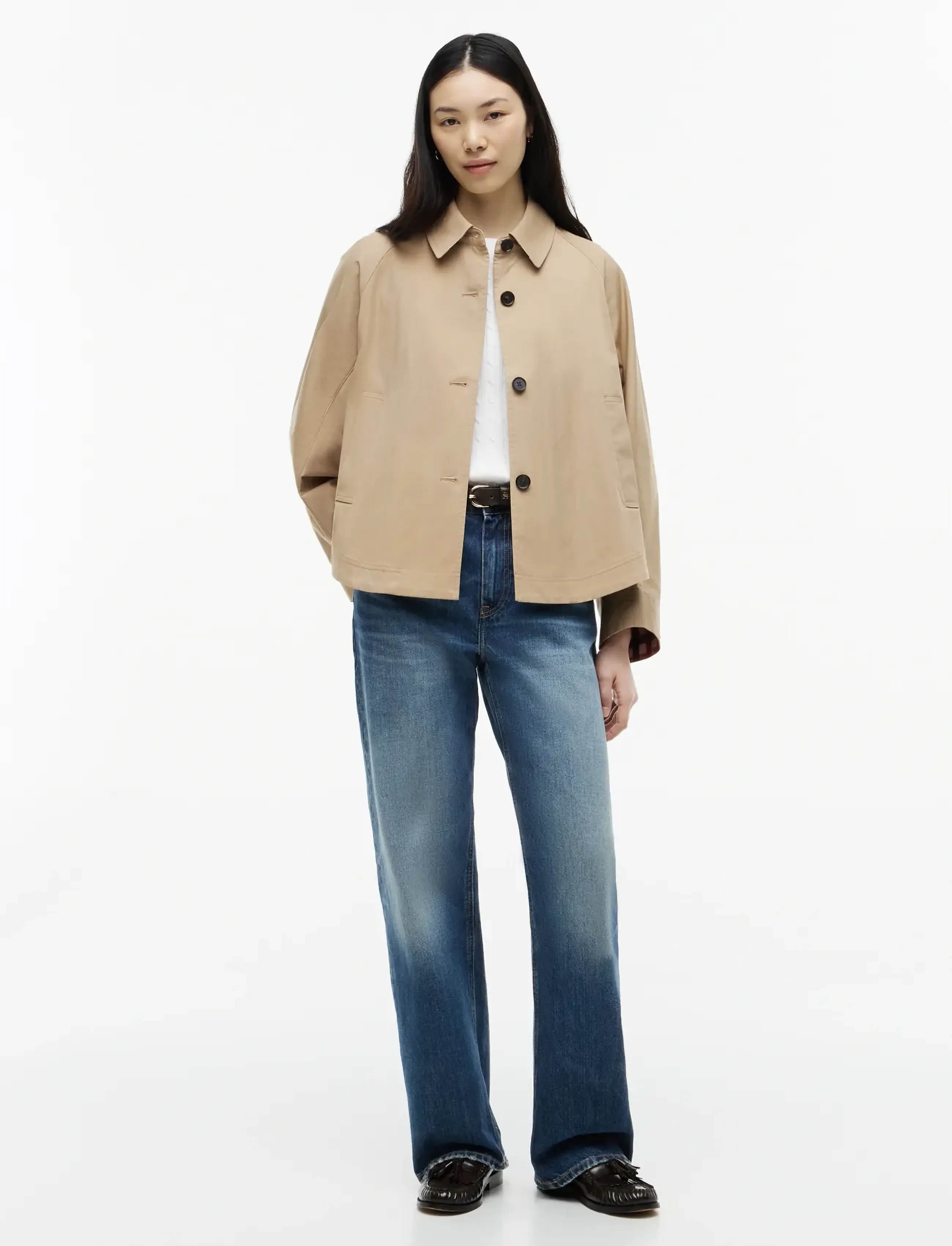 TOMMY HILFIGER Cotton Short Jacket kavajer & blazers dam – bild 5
