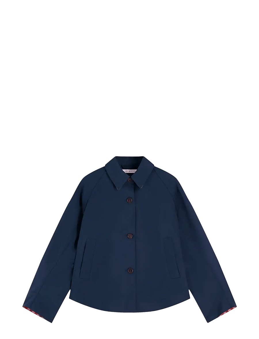Tommy Hilfiger - COTTON SHORT JACKET - kevadjoped - dark night navy - 1