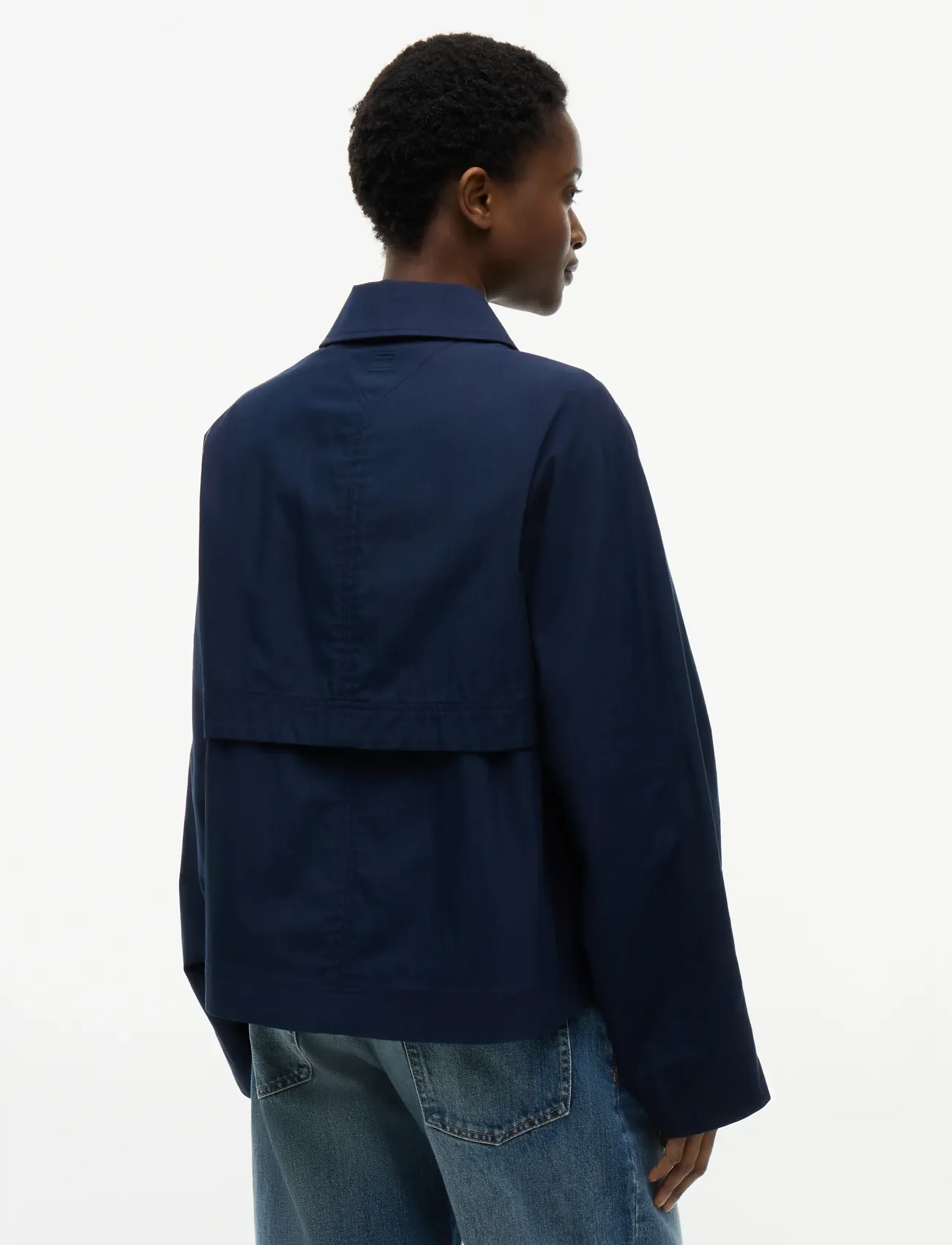 Tommy Hilfiger - COTTON SHORT JACKET - kevadjoped - dark night navy - 2