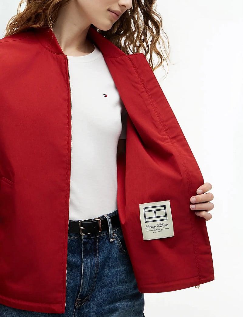 Tommy Hilfiger - COTTON BOMBER - spring jackets - dark magma - 3