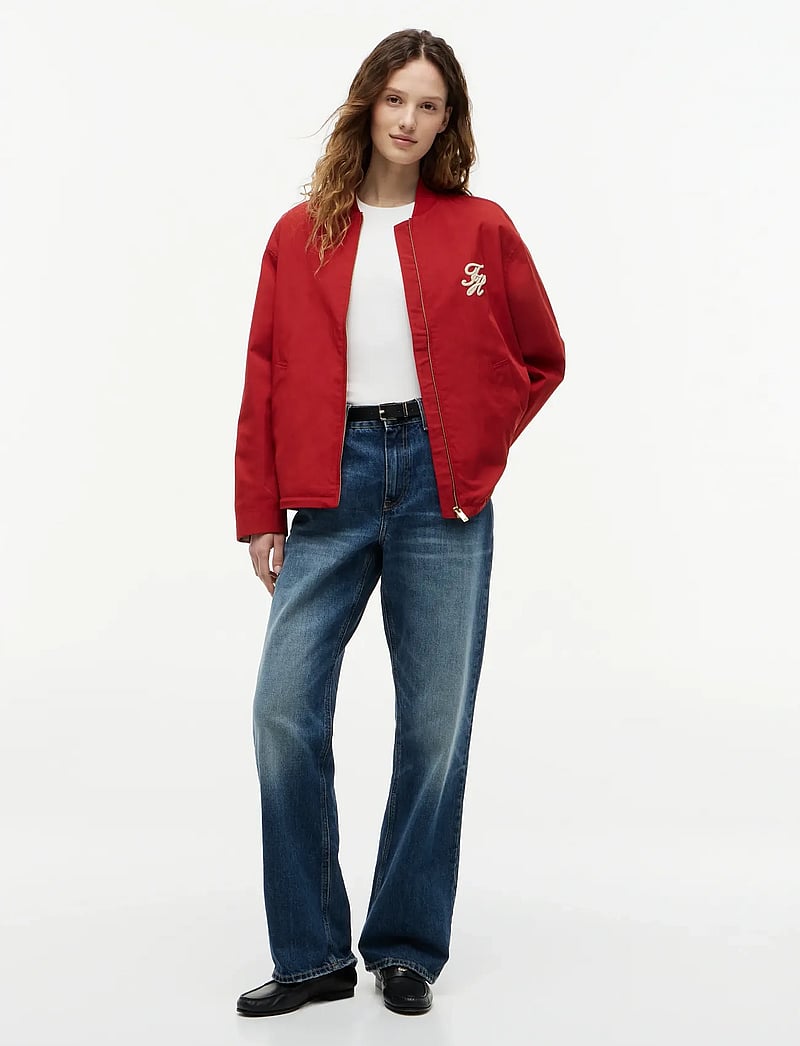 Tommy Hilfiger - COTTON BOMBER - spring jackets - dark magma - 4