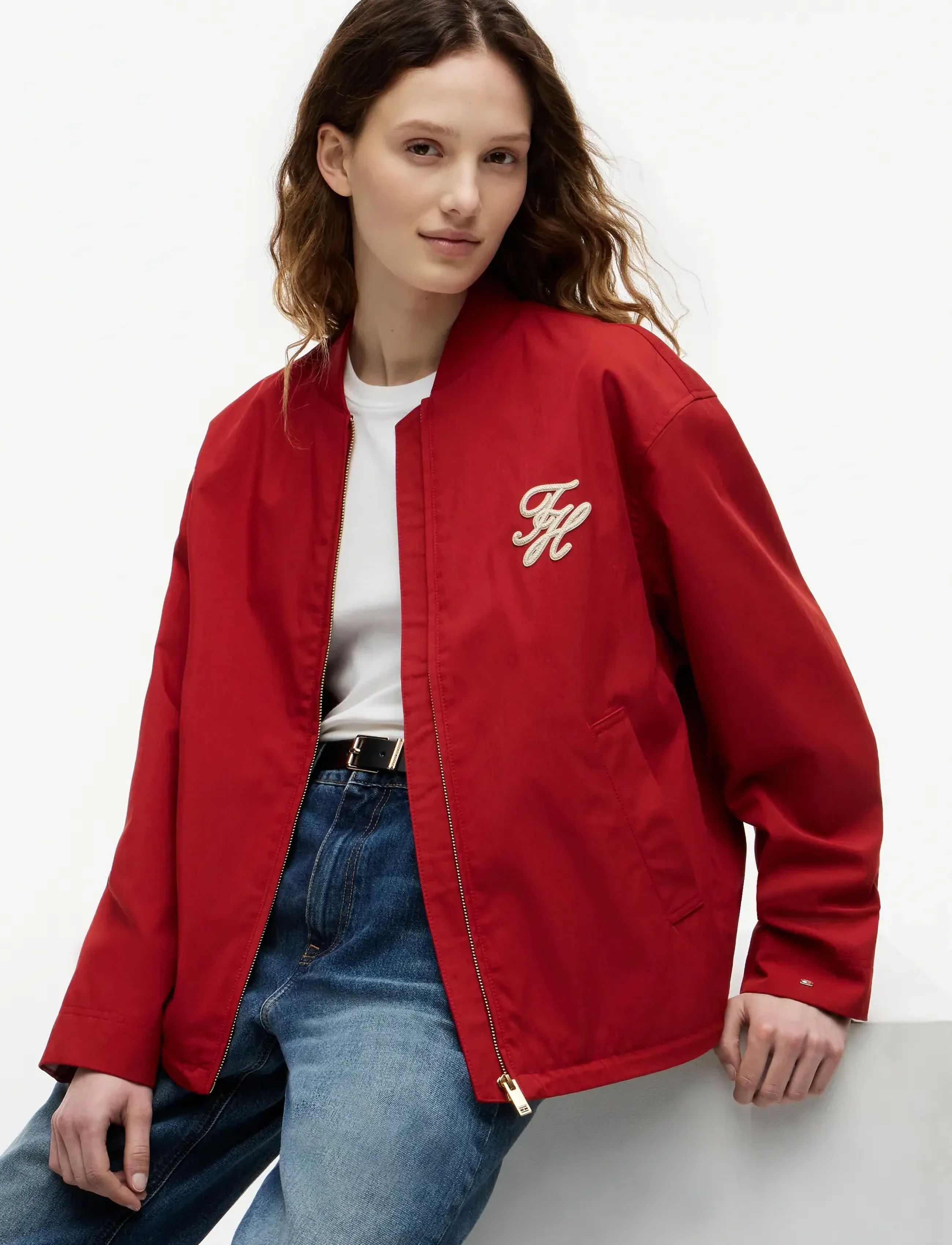 Tommy Hilfiger - COTTON BOMBER - frühlingsjacken - dark magma - 5