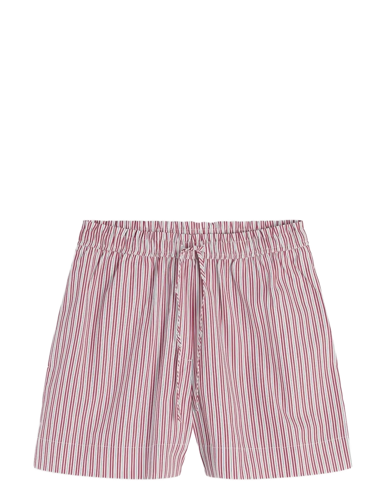 Tommy Hilfiger SUMMER POPLIN PULL ON SHORTS - Korte broeken - RWB SUMMER STRIPE / red