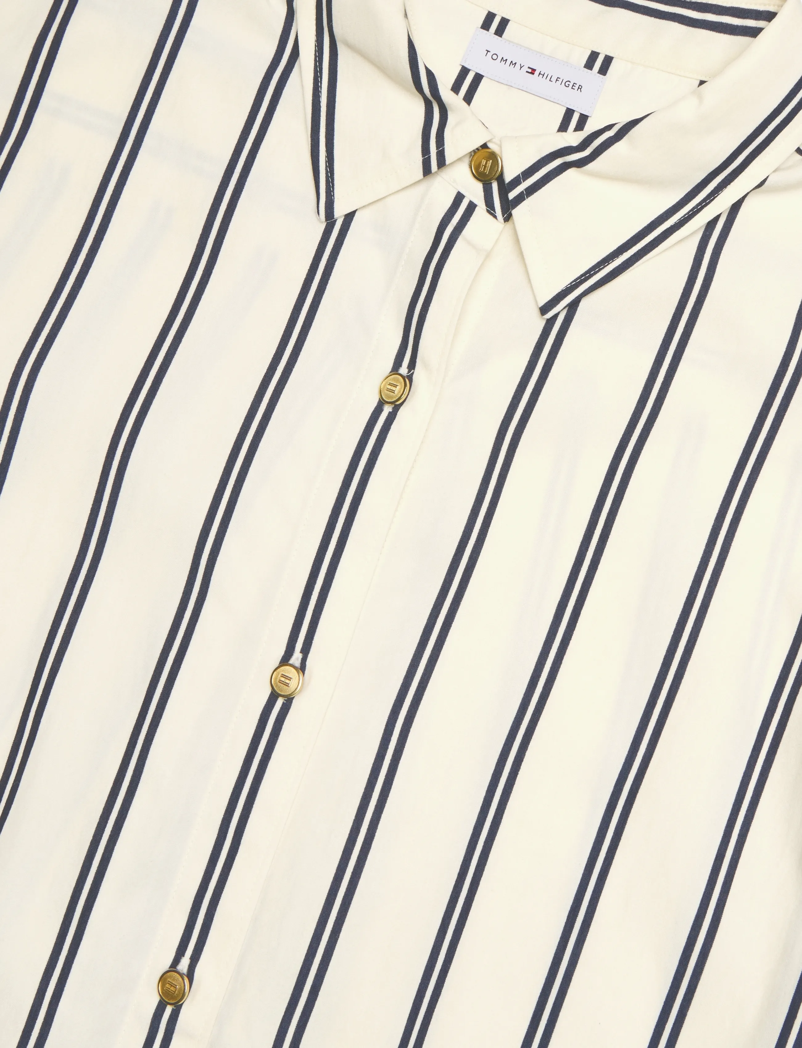 Tommy Hilfiger - NAUTICAL STRIPE SHIRT LS - dune calico navy stripe - 2
