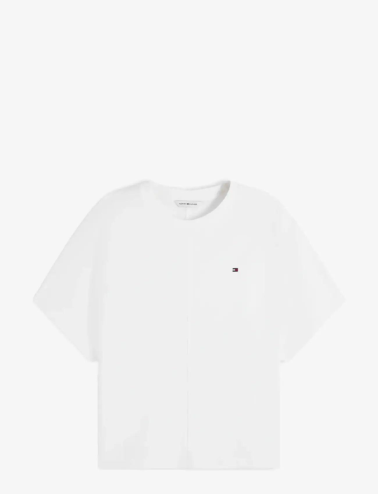 Tommy Hilfiger - CODY REG BATWING C-NK SS TEE - t-shirts - ecru - 1