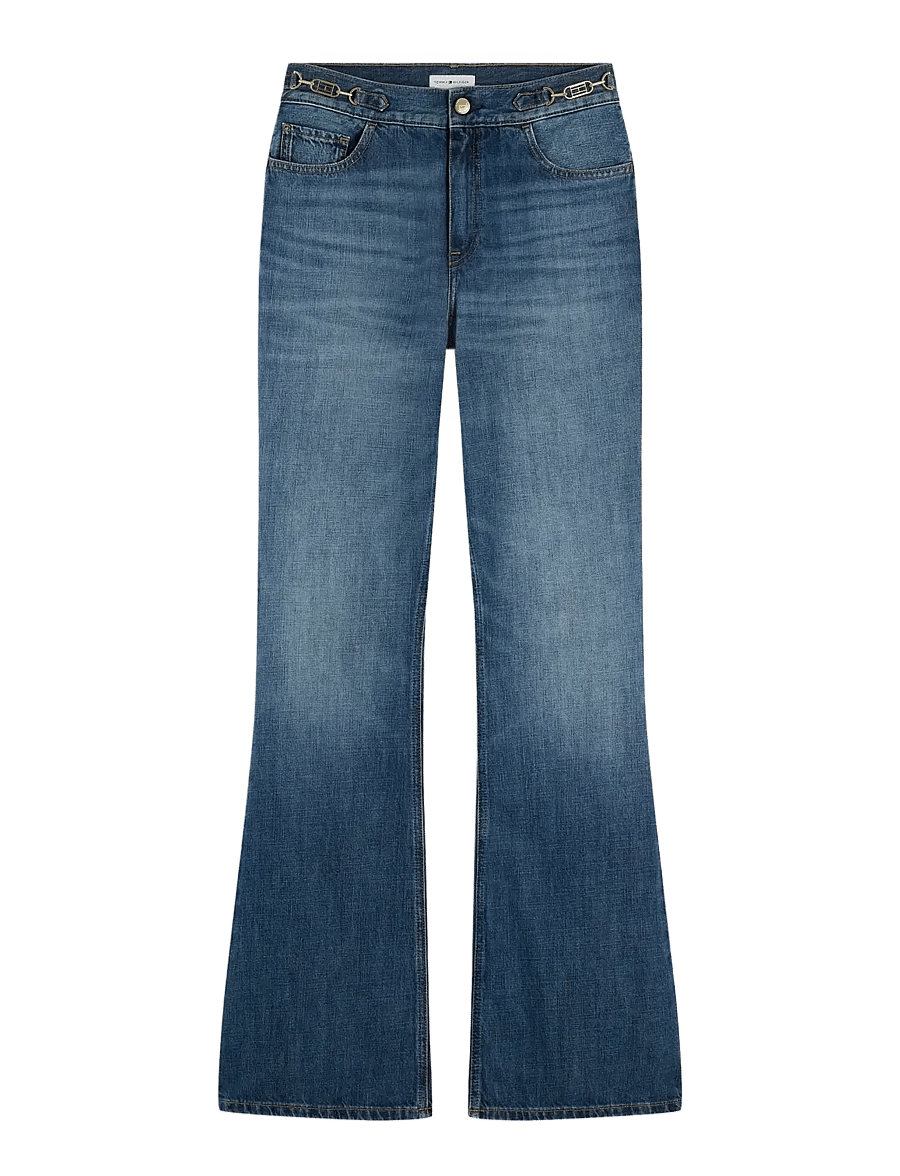 Tommy Hilfiger - FLARE CAM MID RW - nuo kelių platėjantys džinsai - cam mid - 1