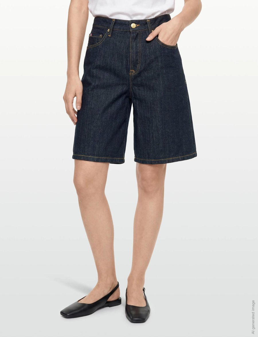 Tommy Hilfiger - BERMUDA SHORTS RINSE HW - jeansshorts - rinse - 3