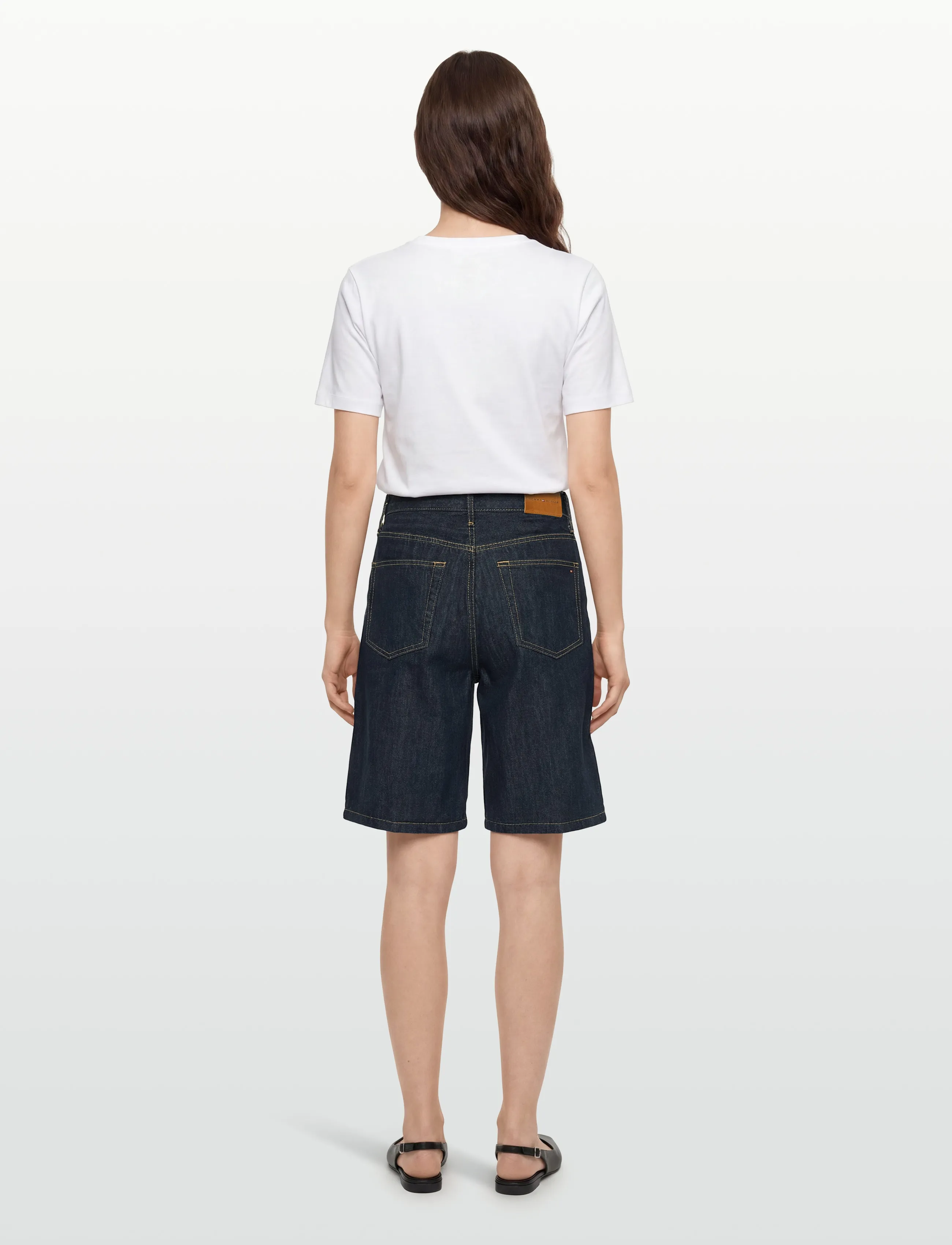 Tommy Hilfiger - BERMUDA SHORTS RINSE HW - jeansshorts - rinse - 4