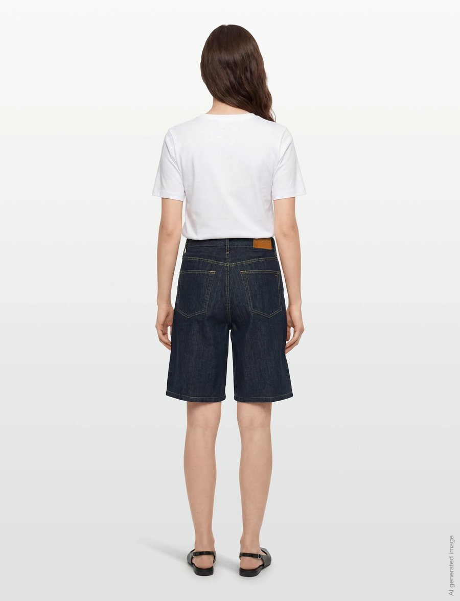 Tommy Hilfiger - BERMUDA SHORTS RINSE HW - jeansshorts - rinse - 4