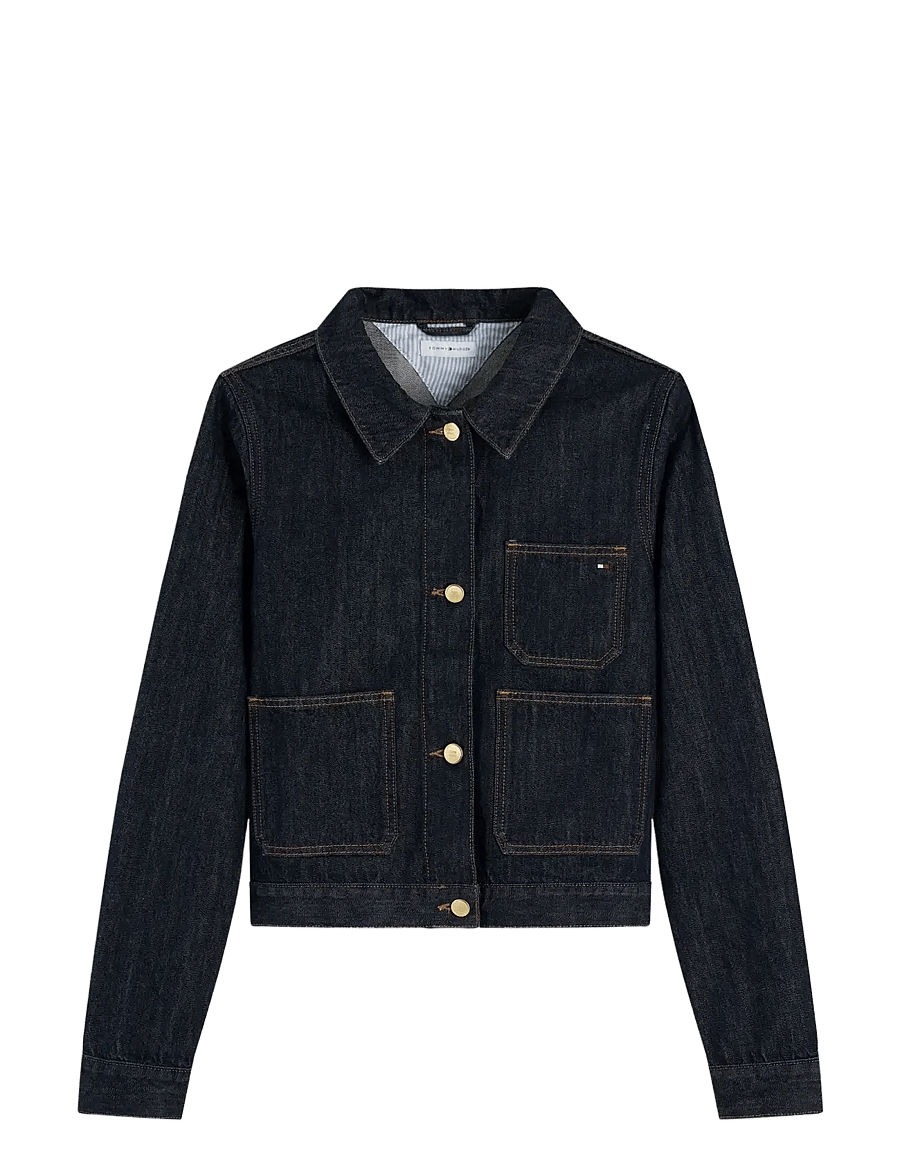 Tommy Hilfiger - LADY JACKET RINSE - pavasara jakas - rinse - 1