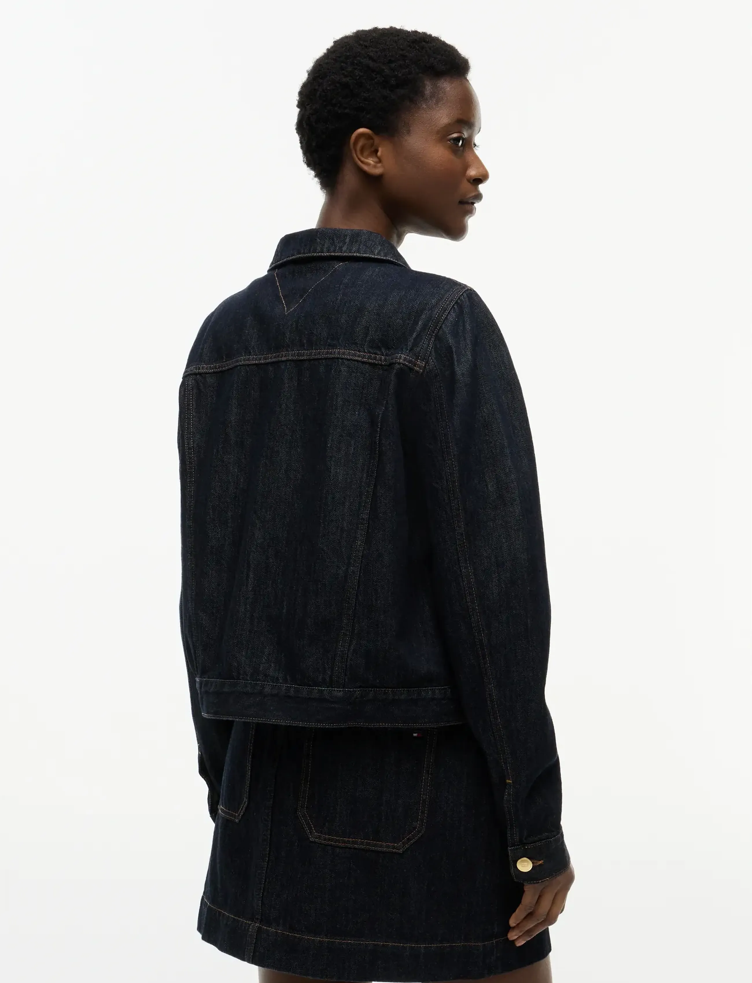 Tommy Hilfiger - LADY JACKET RINSE - pavasara jakas - rinse - 2