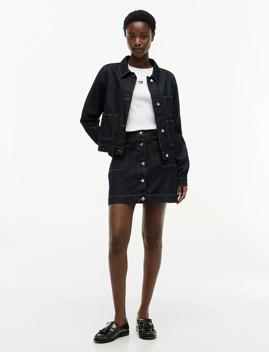Tommy Hilfiger - LADY JACKET RINSE - pavasara jakas - rinse - 4