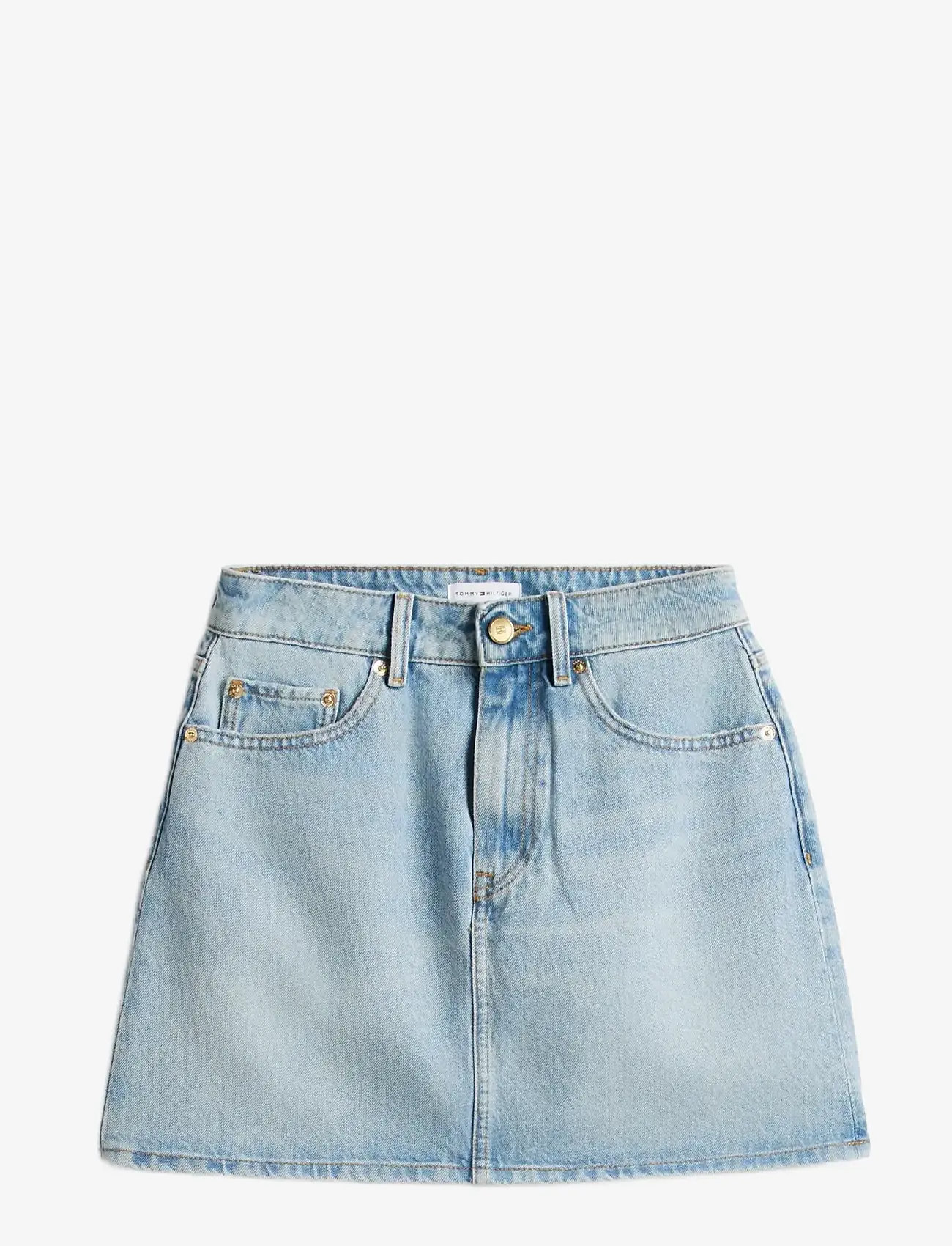 Tommy Hilfiger - MINI SKIRT CAM LIGHT HW - denimnederdele - cam light - 1