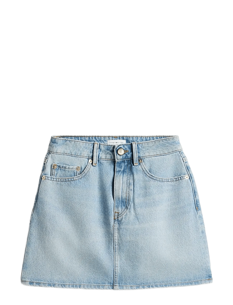 Tommy Hilfiger - MINI SKIRT CAM LIGHT HW - denimnederdele - cam light - 1