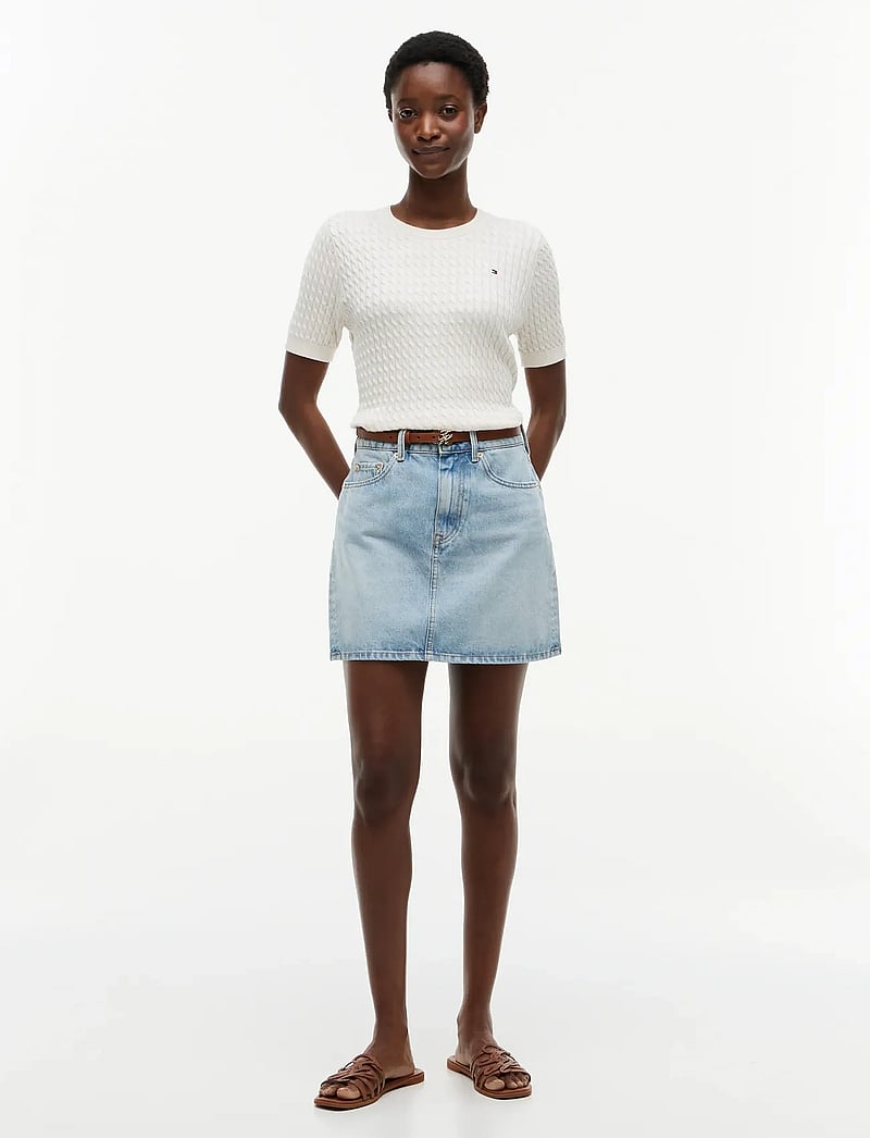 Tommy Hilfiger - MINI SKIRT CAM LIGHT HW - denimnederdele - cam light - 3