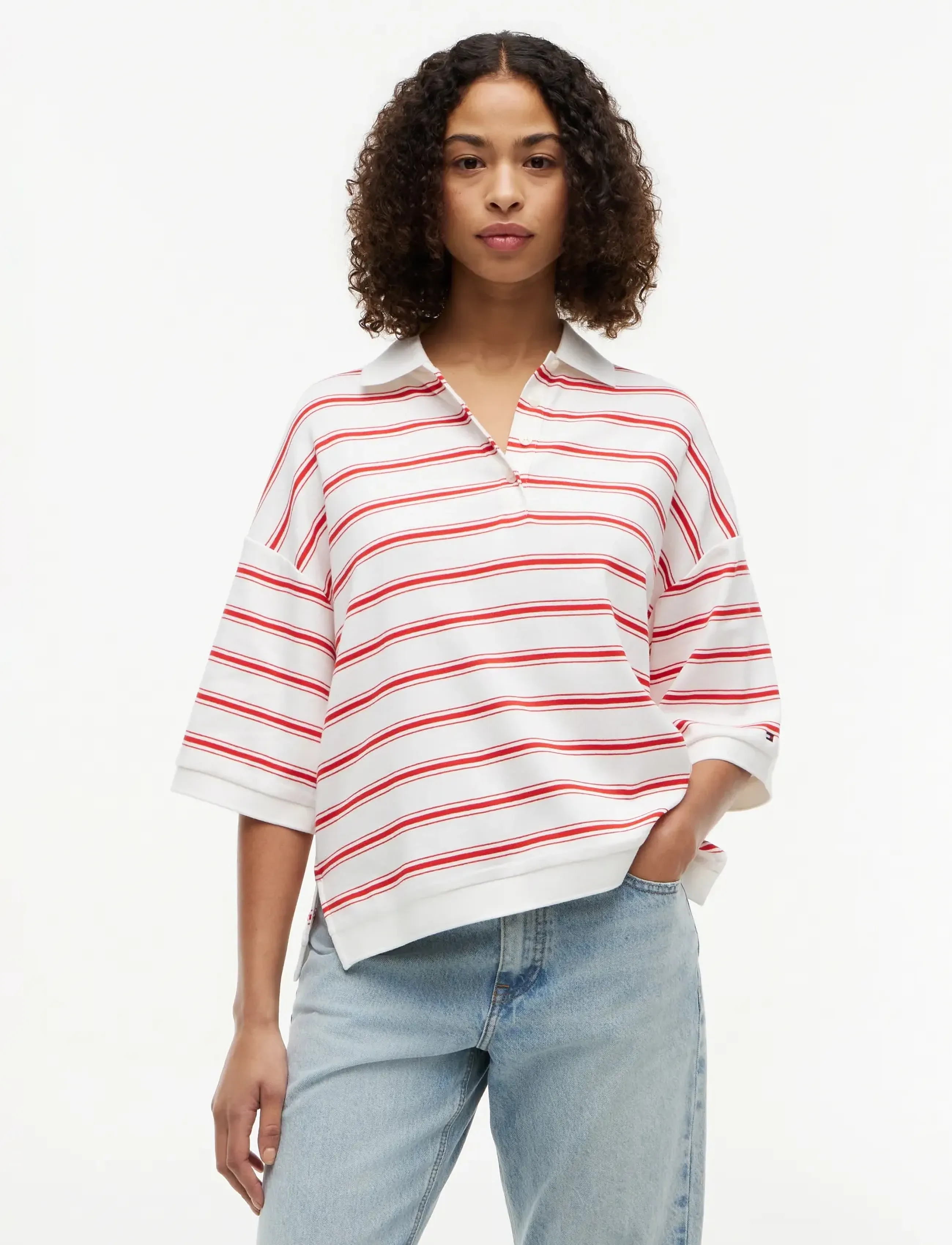 Multistp Oversized Ss Polo