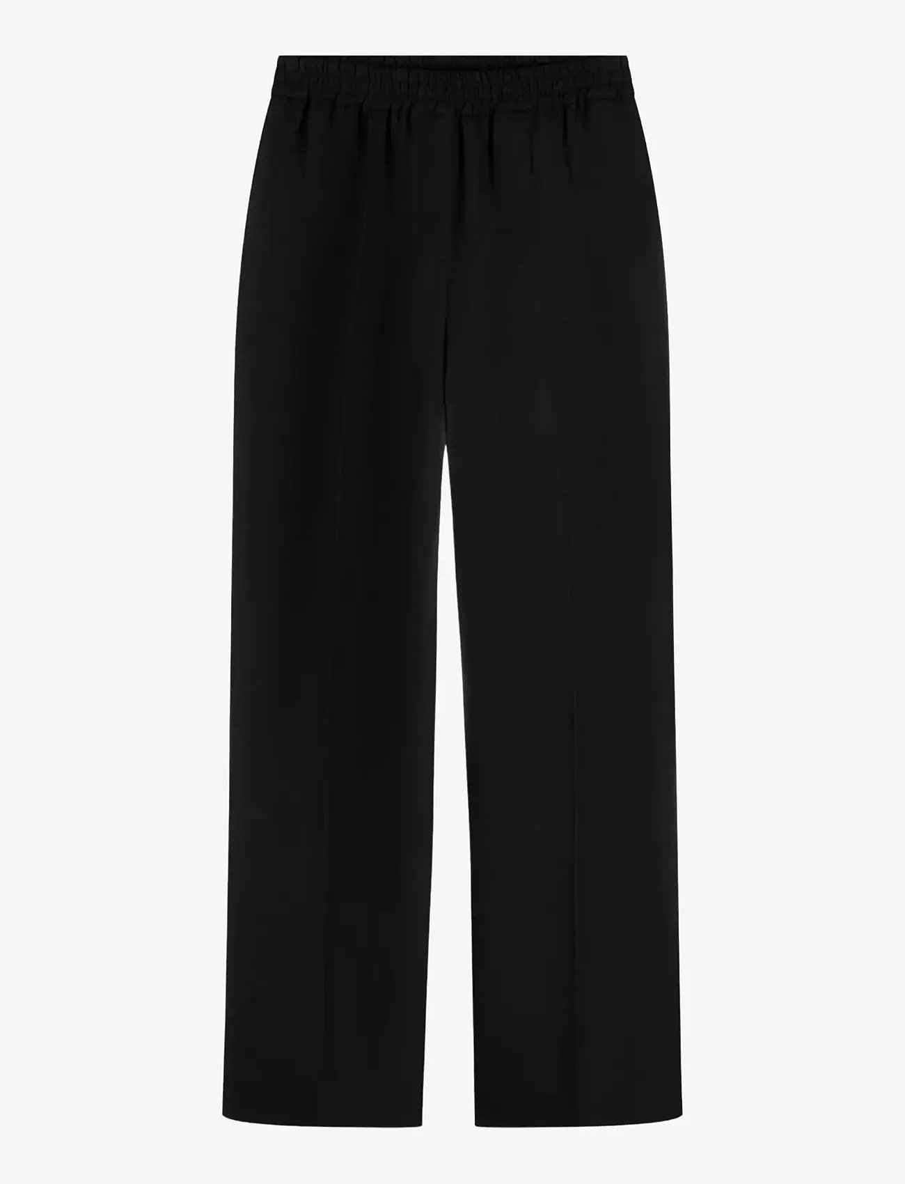 Tommy Hilfiger - SUMMER LOYCELL LOOSE STR PANT - hørbukser - black - 1
