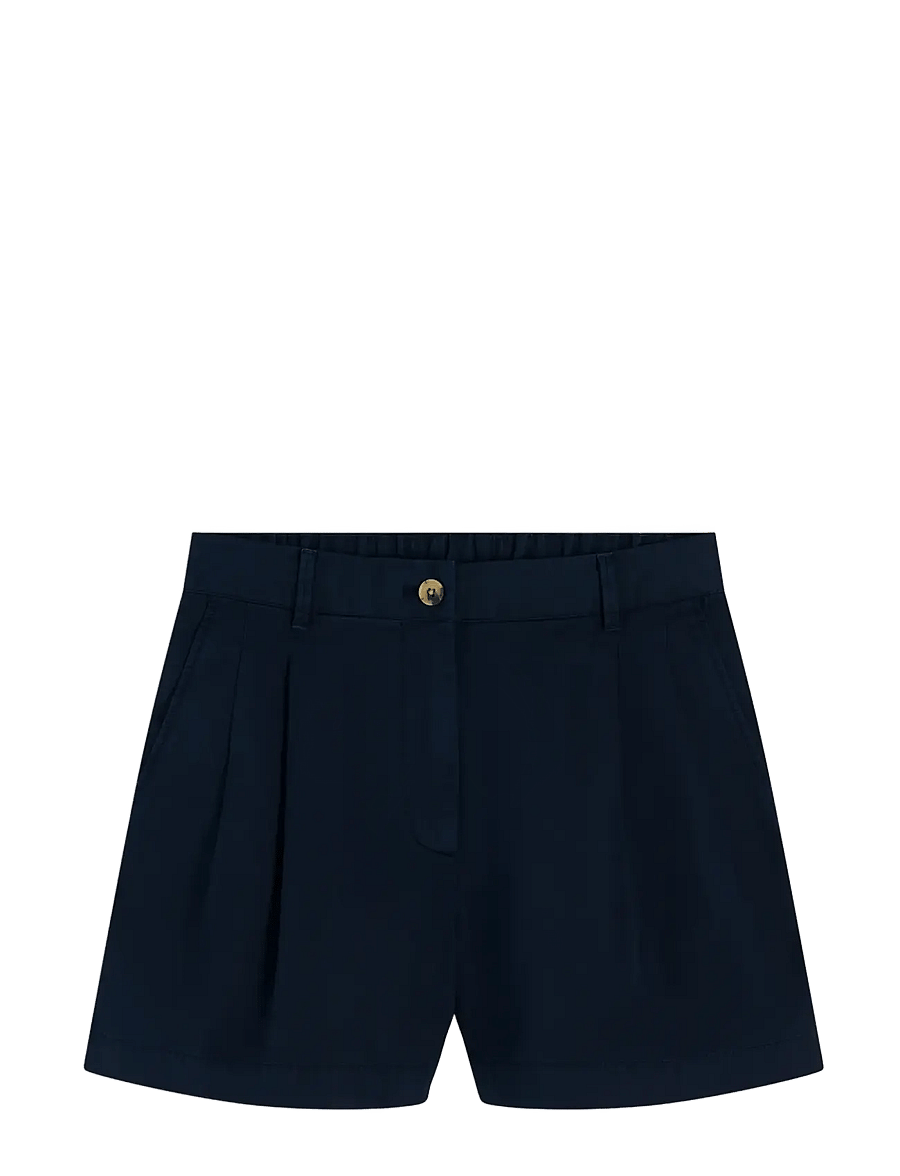 Tommy Hilfiger - COTTON CHINO FLARE SHORTS - chino-shorts - dark night navy - 1