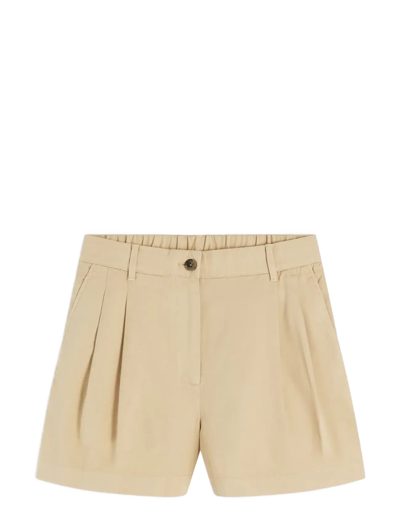 Tommy Hilfiger COTTON CHINO FLARE SHORTS - Shorts - HARVEST WHEAT / beige