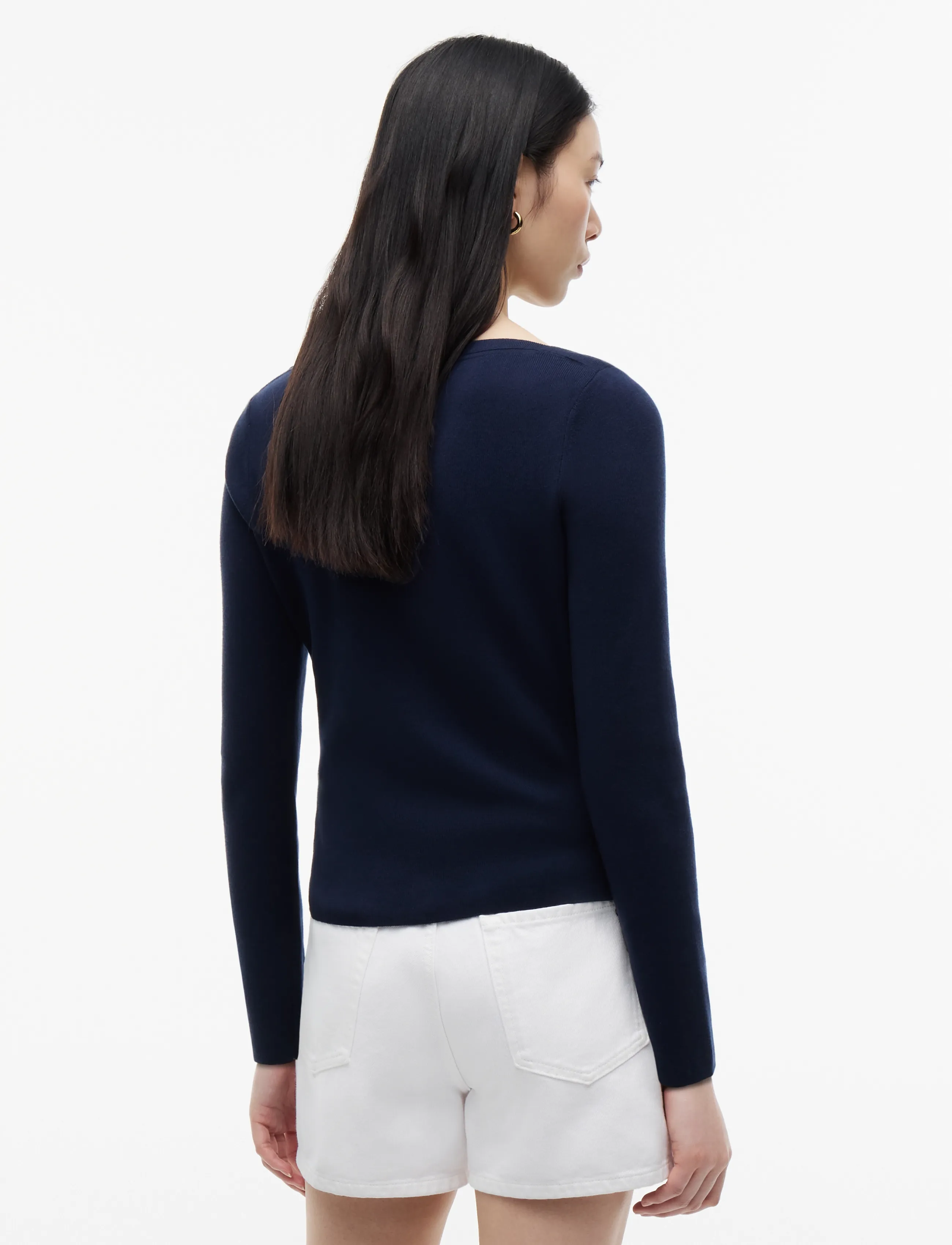 Tommy Hilfiger - FULL NEEDLE BOAT-NK LS SWT - pullover - dark night navy - 2