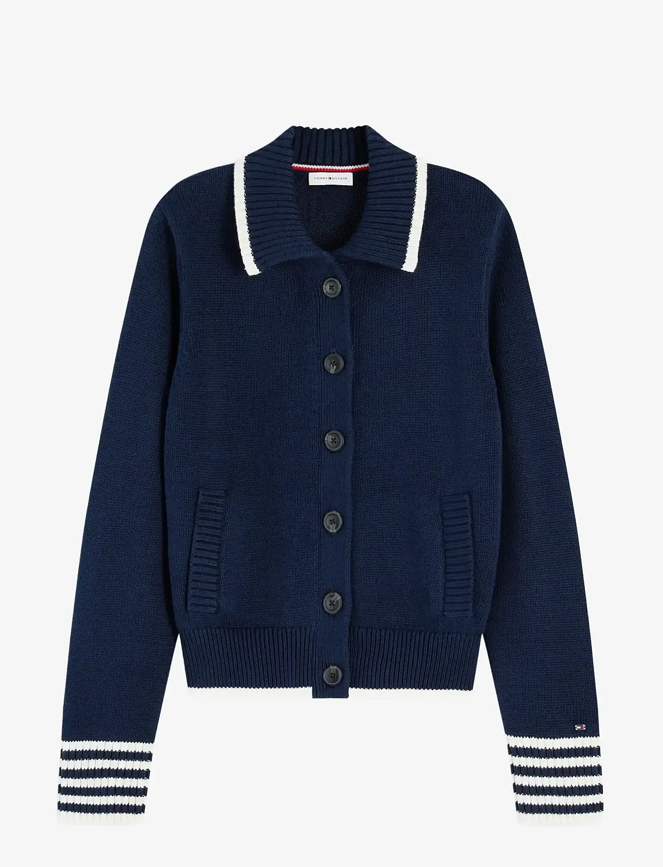 Tommy Hilfiger - RWB NAUTICAL BOMBER CARDI - kardiganid - dark night navy - 1
