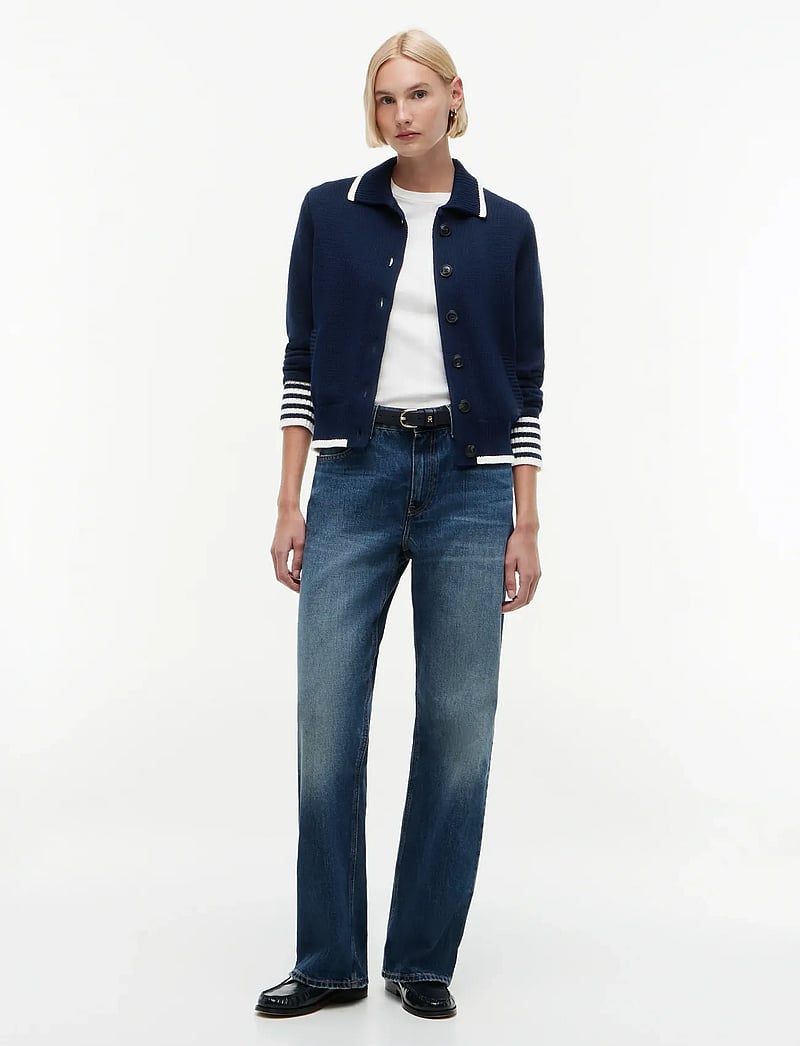 Tommy Hilfiger - RWB NAUTICAL BOMBER CARDI - kardiganid - dark night navy - 4