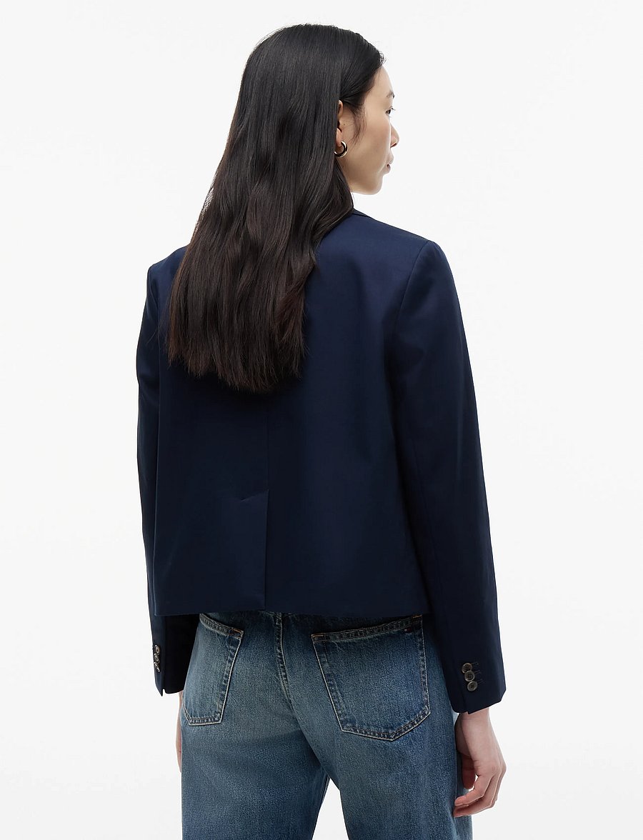 Tommy Hilfiger - CHINO DRESSING COTTON BLAZER - single breasted blazers - dark night navy - 2