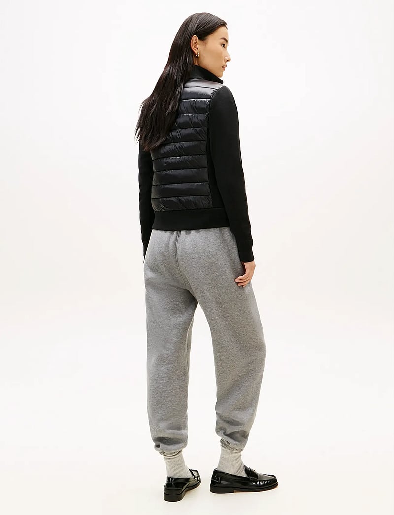 Tommy Hilfiger - LW KNIT MIX PADDED JACKET - winterjacken - black - 2