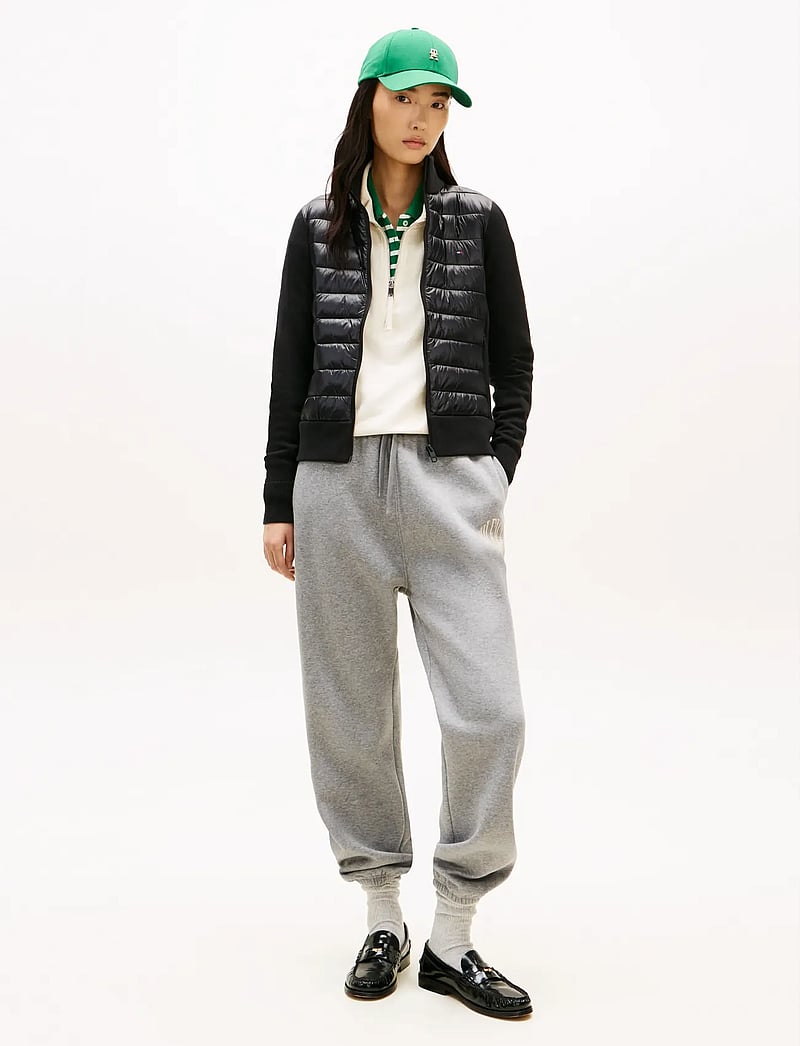 Tommy Hilfiger - LW KNIT MIX PADDED JACKET - winterjacken - black - 3