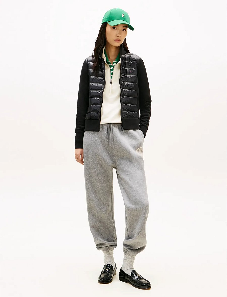 Tommy Hilfiger - LW KNIT MIX PADDED JACKET - winterjacken - black - 3