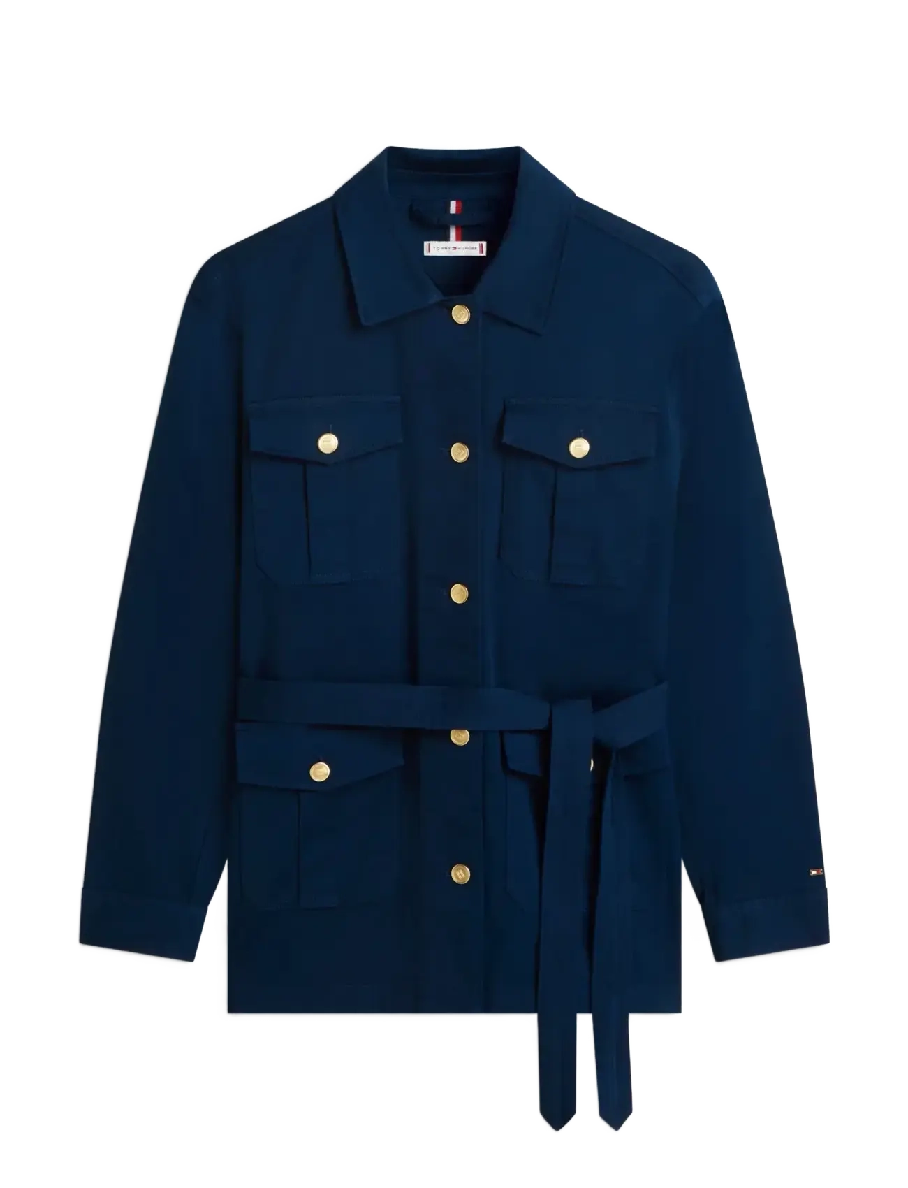 Tommy Hilfiger COTTON GOLD BUTTON FIELD JACKET - Utilityjackor - DARK NIGHT NAVY / navy