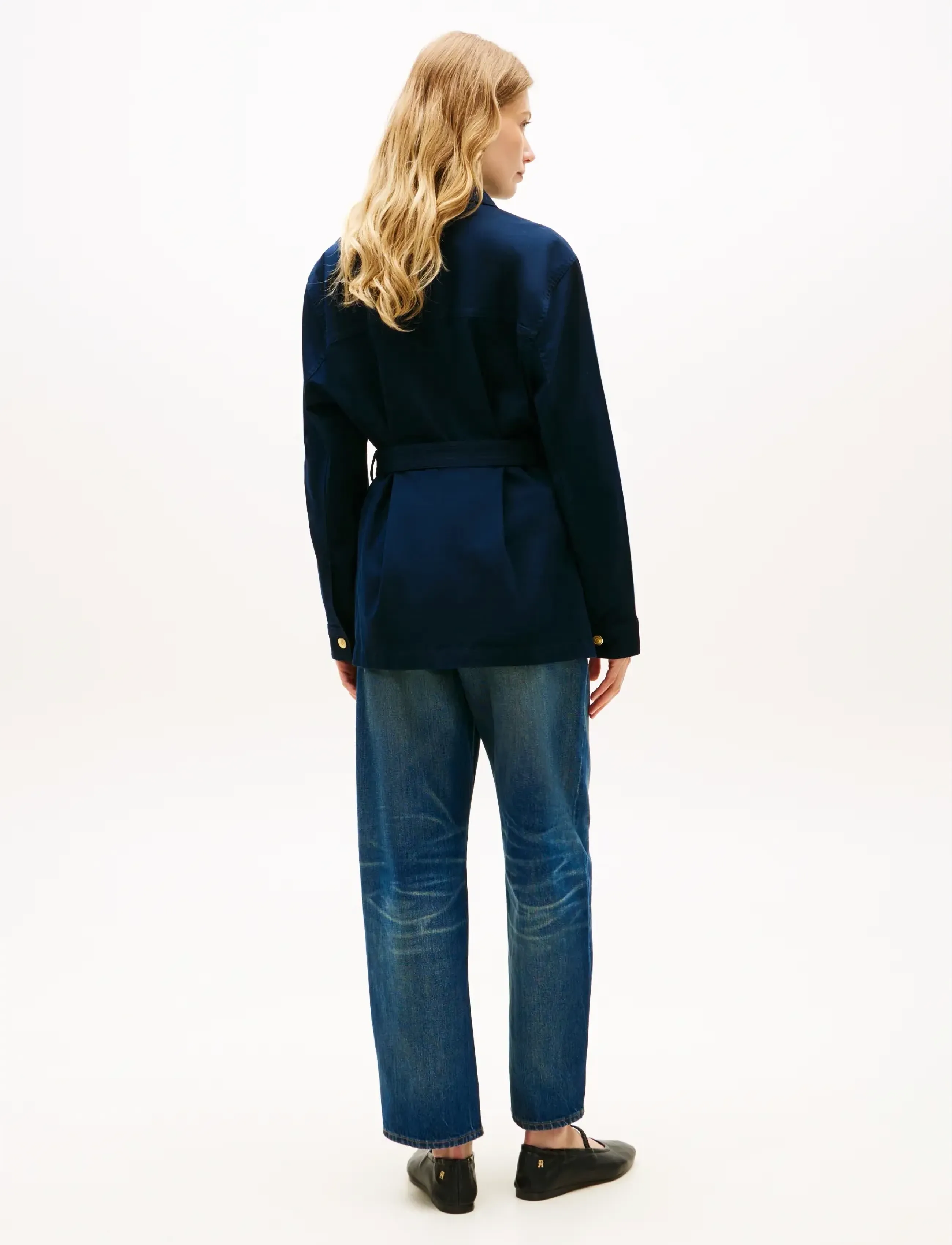 Tommy Hilfiger - COTTON GOLD BUTTON FIELD JACKET - utility-jacken - dark night navy - 2