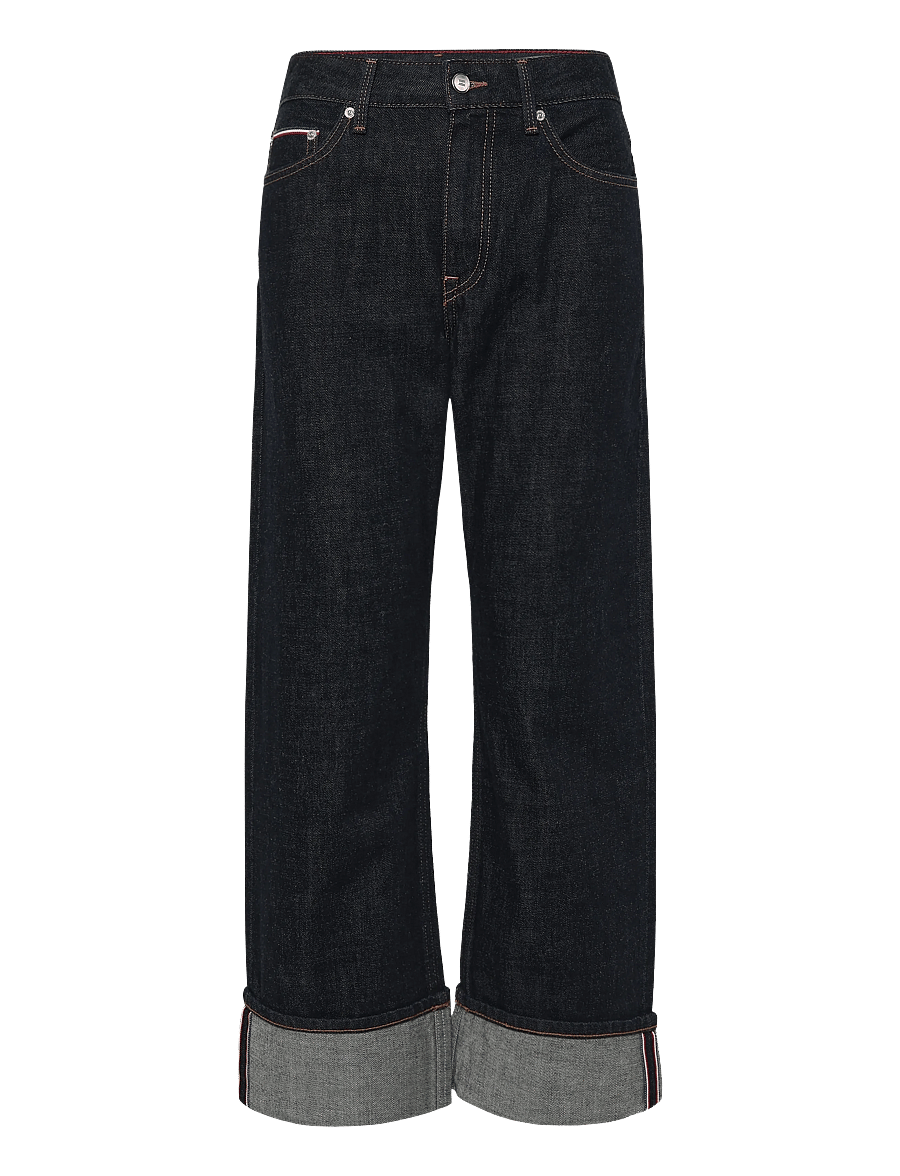 Tommy Hilfiger - DNM RINSE SELVEDGE LOOSE STR RW - rinse - 0