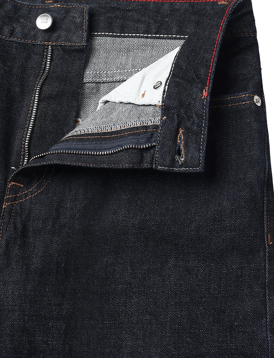 Tommy Hilfiger - DNM RINSE SELVEDGE LOOSE STR RW - rinse - 3