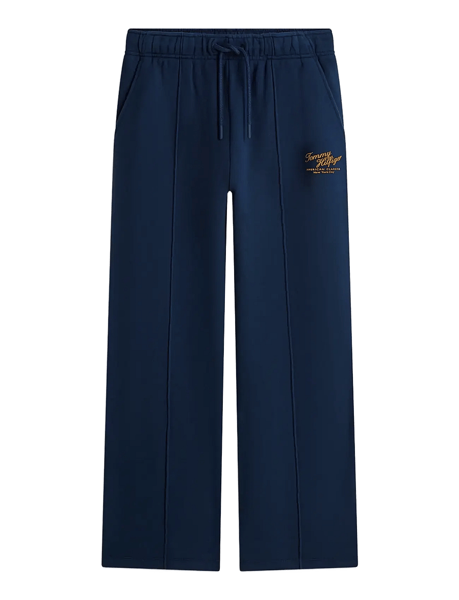 Tommy Hilfiger - MDRN SCRIPT TERRY SWEATPANTS - sweatpants - dark night navy - 1