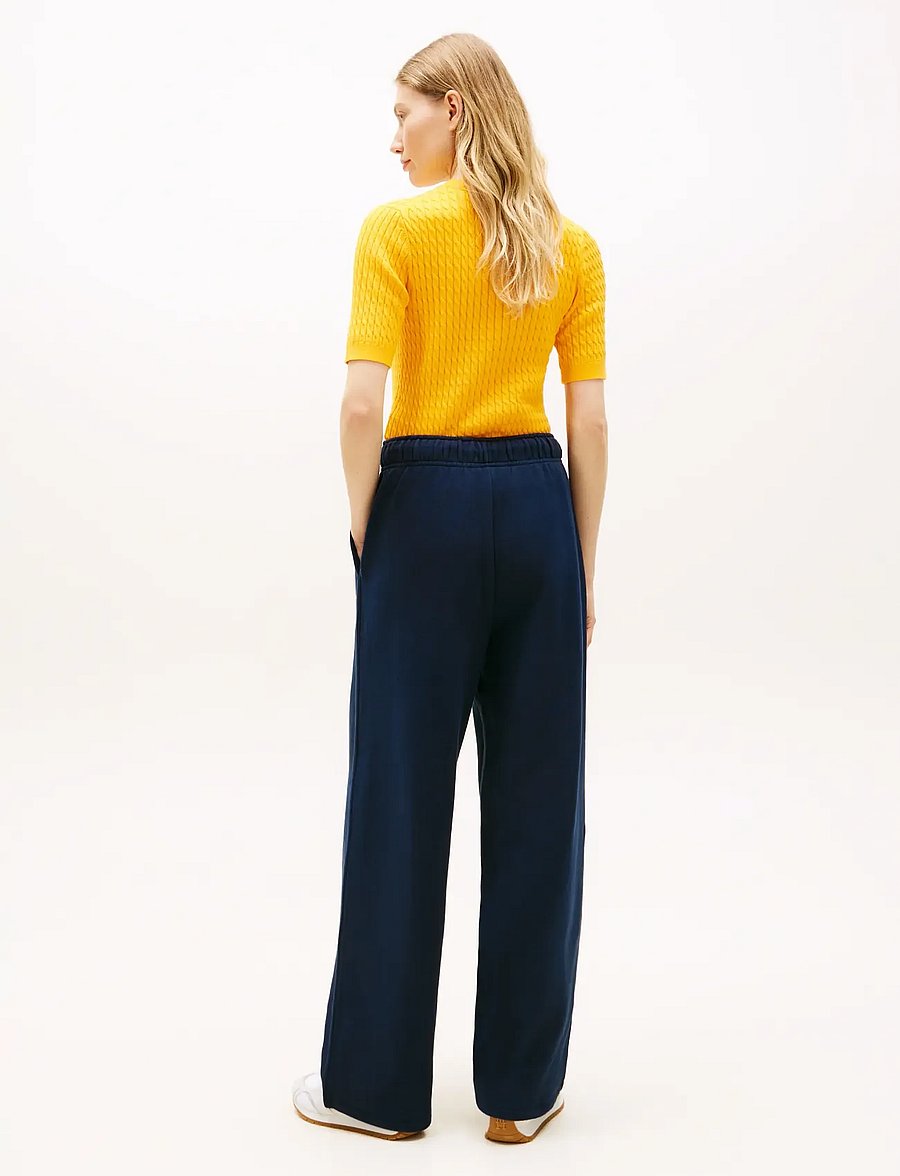 Tommy Hilfiger - MDRN SCRIPT TERRY SWEATPANTS - sweatpants - dark night navy - 2