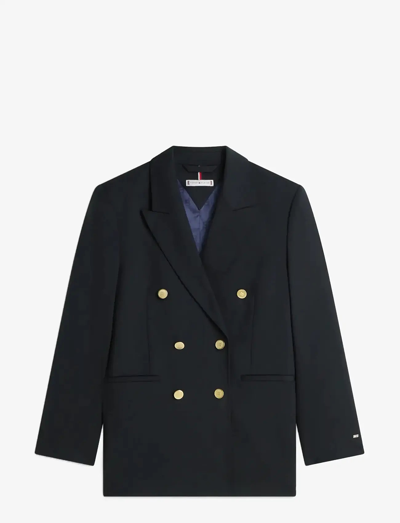 Tommy Hilfiger - TIMELESS WOOL DB BLAZER - dobbeltradede blazere - dark night navy - 1