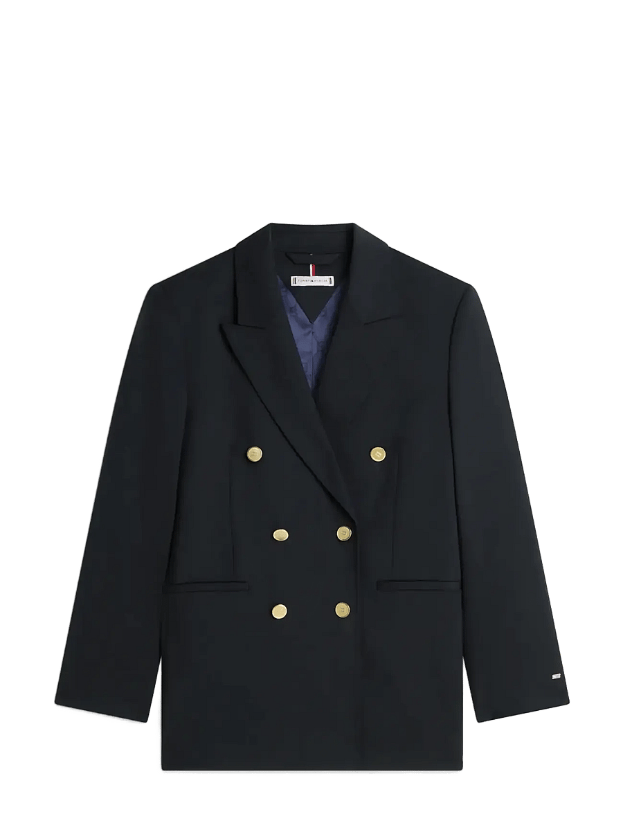 Tommy Hilfiger - TIMELESS WOOL DB BLAZER - blazers à double boutonnage - dark night navy - 1