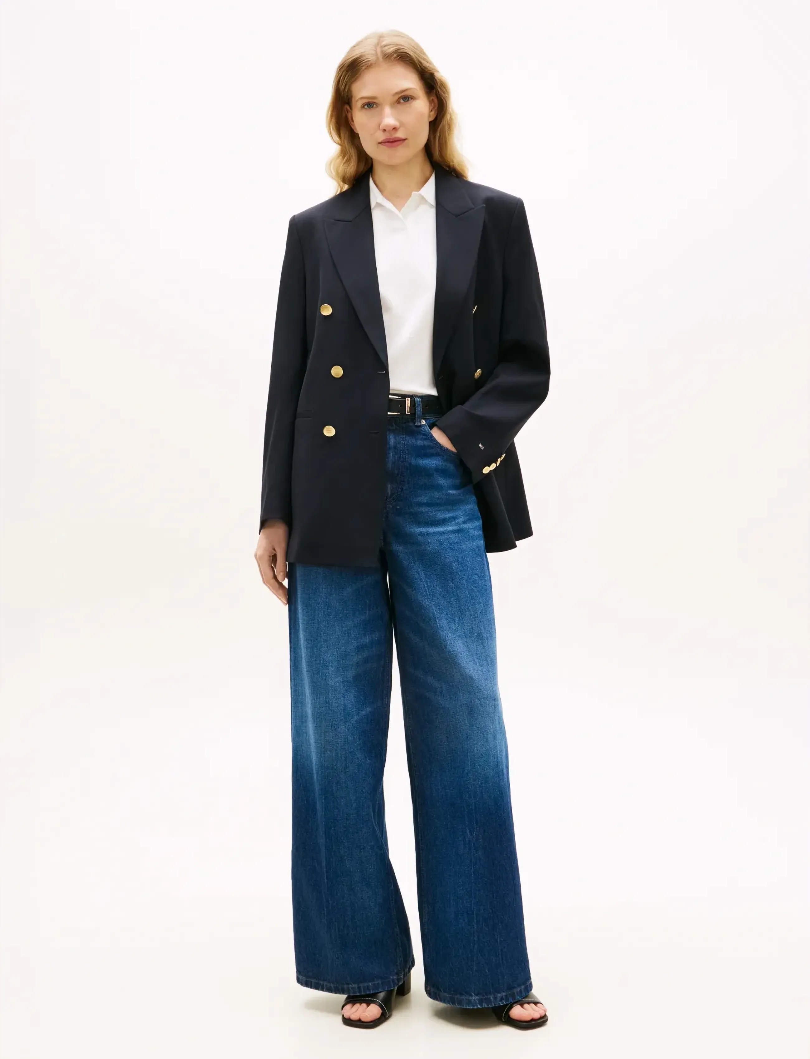 Tommy Hilfiger - TIMELESS WOOL DB BLAZER - blazers à double boutonnage - dark night navy - 3