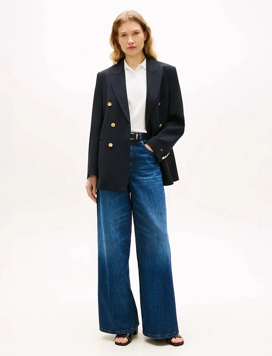Tommy Hilfiger - TIMELESS WOOL DB BLAZER - blazers à double boutonnage - dark night navy - 3