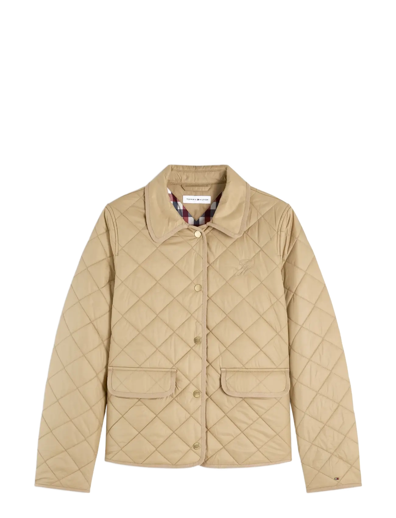 Tommy Hilfiger - LW PADDED SLIM QUILTED JACKET - camel - 1