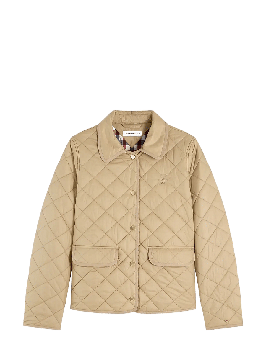 Tommy Hilfiger - LW PADDED SLIM QUILTED JACKET - camel - 1