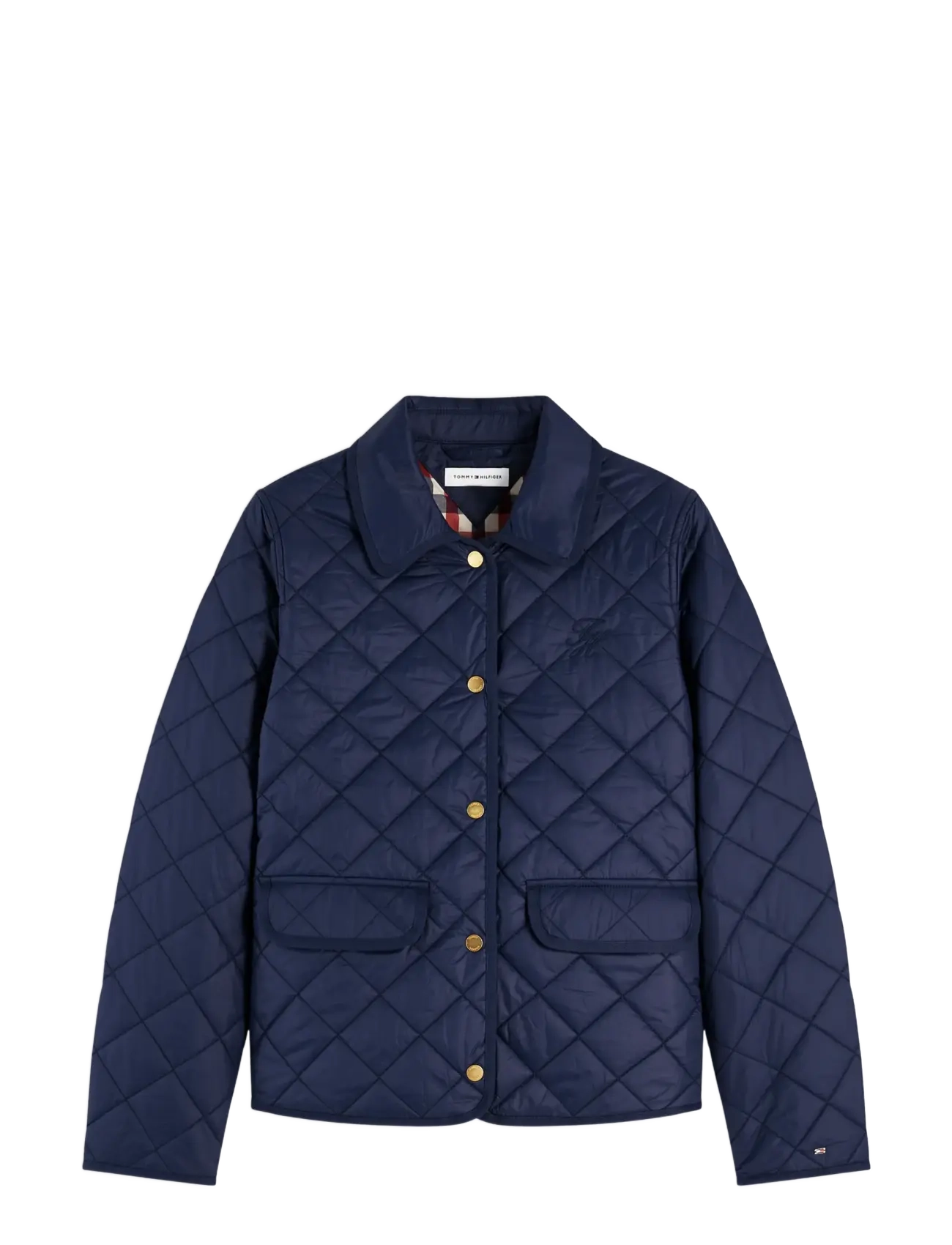 Tommy Hilfiger - LW PADDED SLIM QUILTED JACKET - vårjackor - dark night navy - 1