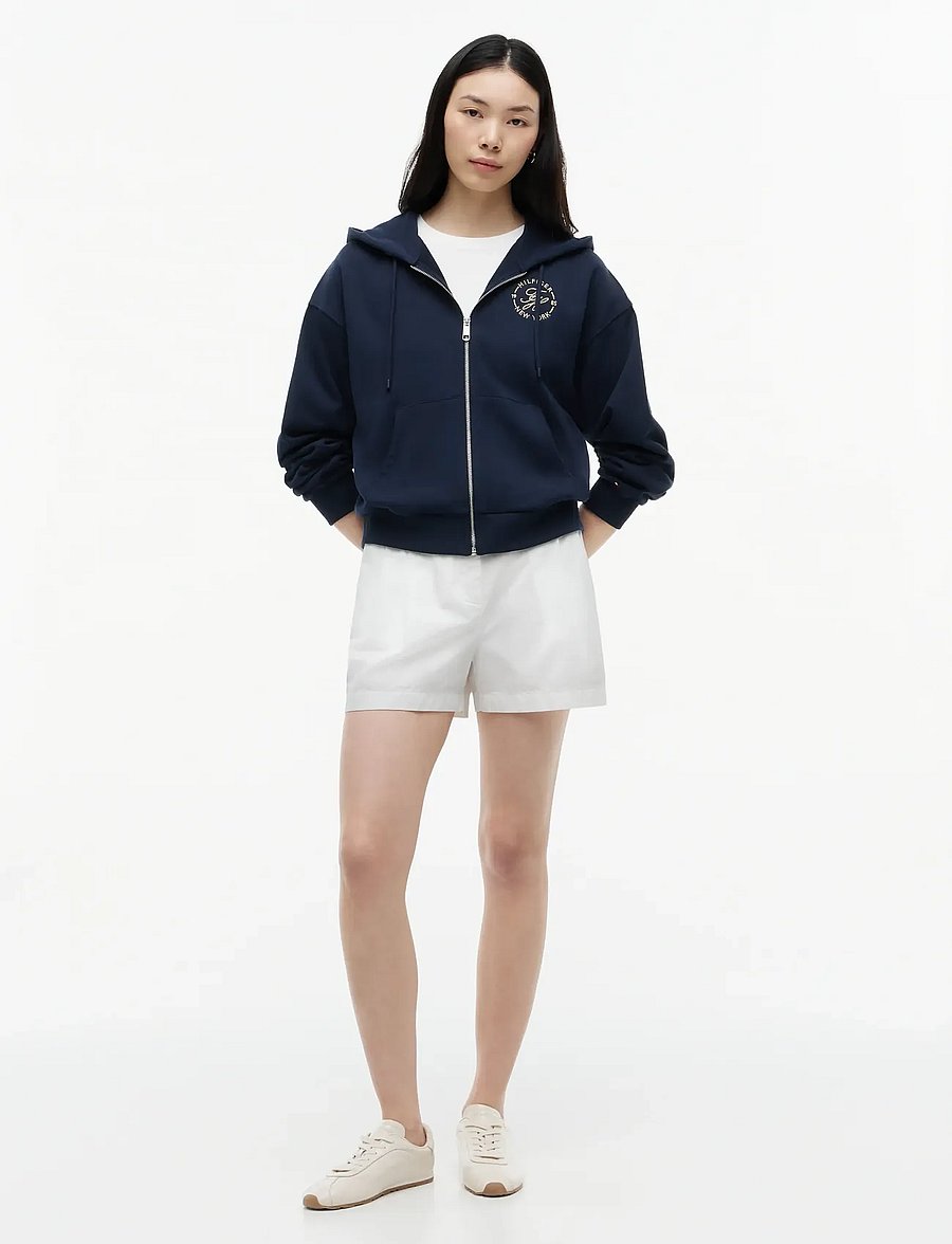 Tommy Hilfiger - TH ROUNDAL ZIP-UP HOODIE - hupparit - dark night navy - 4