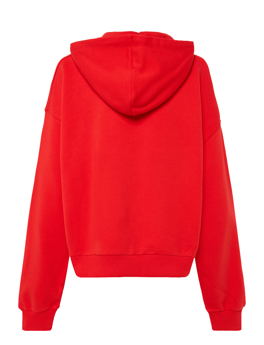 Tommy Hilfiger - TH ROUNDAL ZIP-UP HOODIE - hettegensere - fire red - 2
